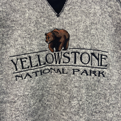 Renegade club　スウェット/トレーナー　前V　灰色　グレー　Mサイズ