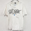 00s～　Old Stussy　オールドステューシー　半袖プリントTシャツ　ヴィンテージ　白　ホワイト　Lサイズ　古着