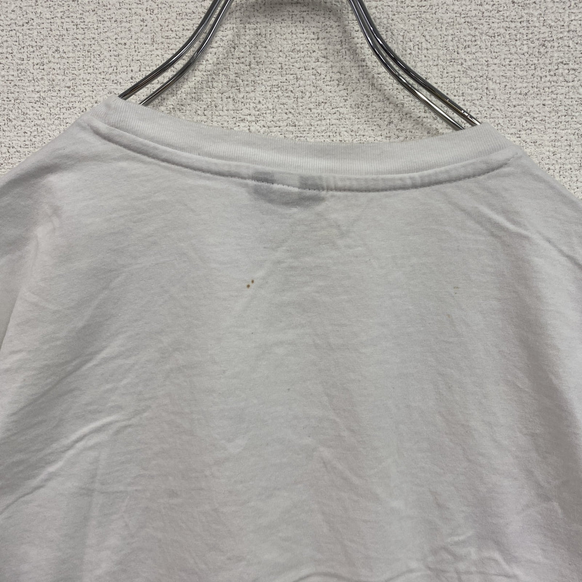 Art of Football　半袖プリントTシャツ　アニマルT　ユーロ　犬　白　ホワイト　　古着