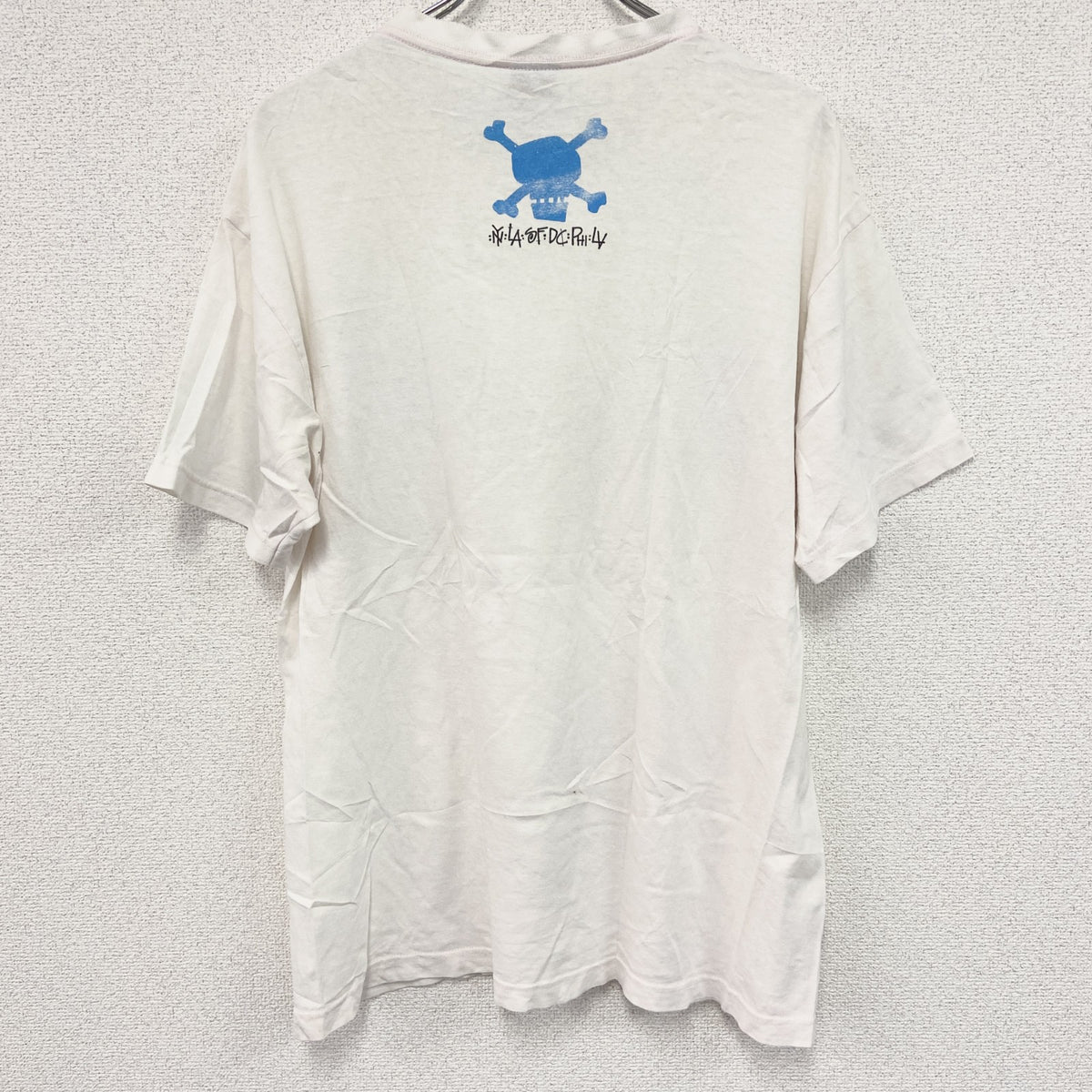 00s～　Old Stussy　オールドステューシー　半袖プリントTシャツ　ヴィンテージ　白　ホワイト　Lサイズ　古着
