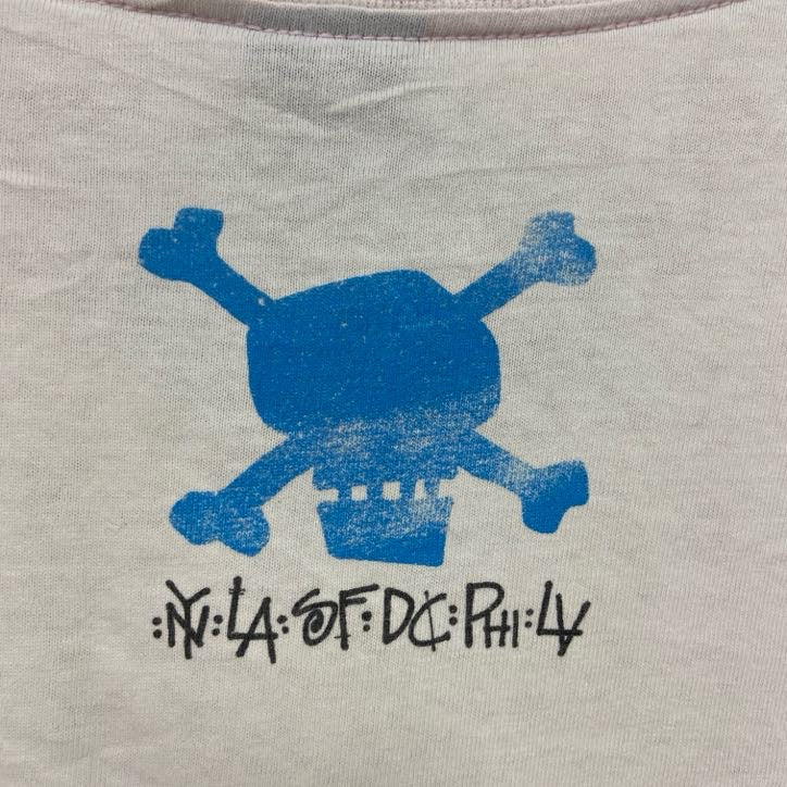 00s～　Old Stussy　オールドステューシー　半袖プリントTシャツ　ヴィンテージ　白　ホワイト　Lサイズ　古着