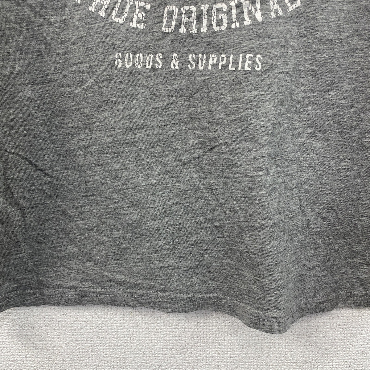 Angelo Litrico　アンジェロリトリコ　半袖プリントTシャツ　グレー　灰色　Lサイズ　古着