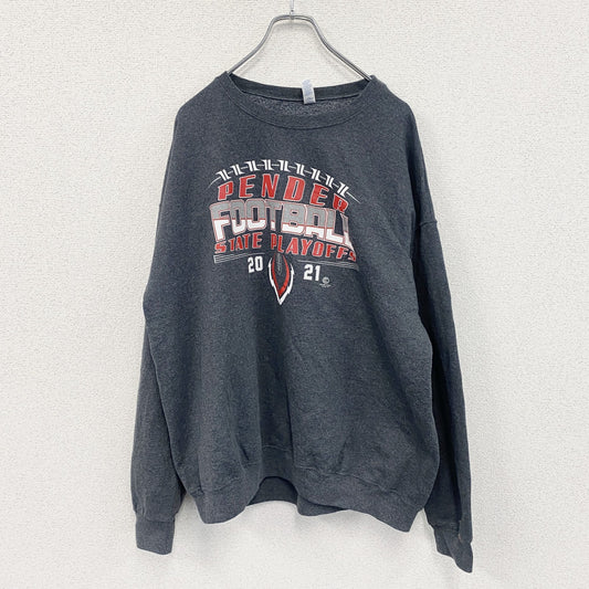 JERZEES　ジャージーズ　スウェット/トレーナー　グレー　XLサイズ