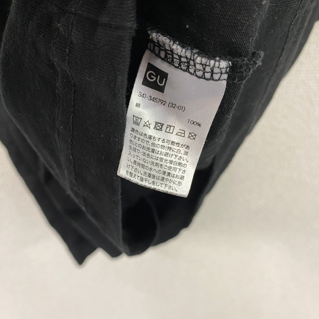 GU　ジーユー　ワーナーブラザーズ　THE EXORCIST　エクソシスト　半袖プリントホラーTシャツ　黒　ブラック　Lサイズ　古着