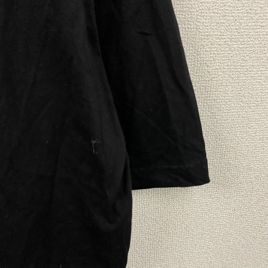 GU　ジーユー　ワーナーブラザーズ　THE EXORCIST　エクソシスト　半袖プリントホラーTシャツ　黒　ブラック　Lサイズ　古着