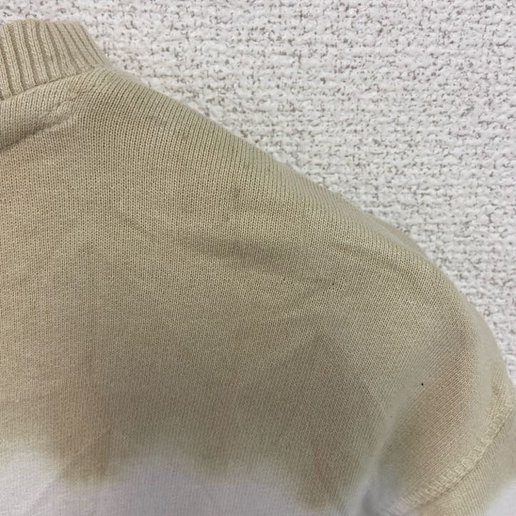 Stussy　ステューシー　スウェット/トレーナー　タイダイ　白　ホワイト　ベージュ　Sサイズ　古着