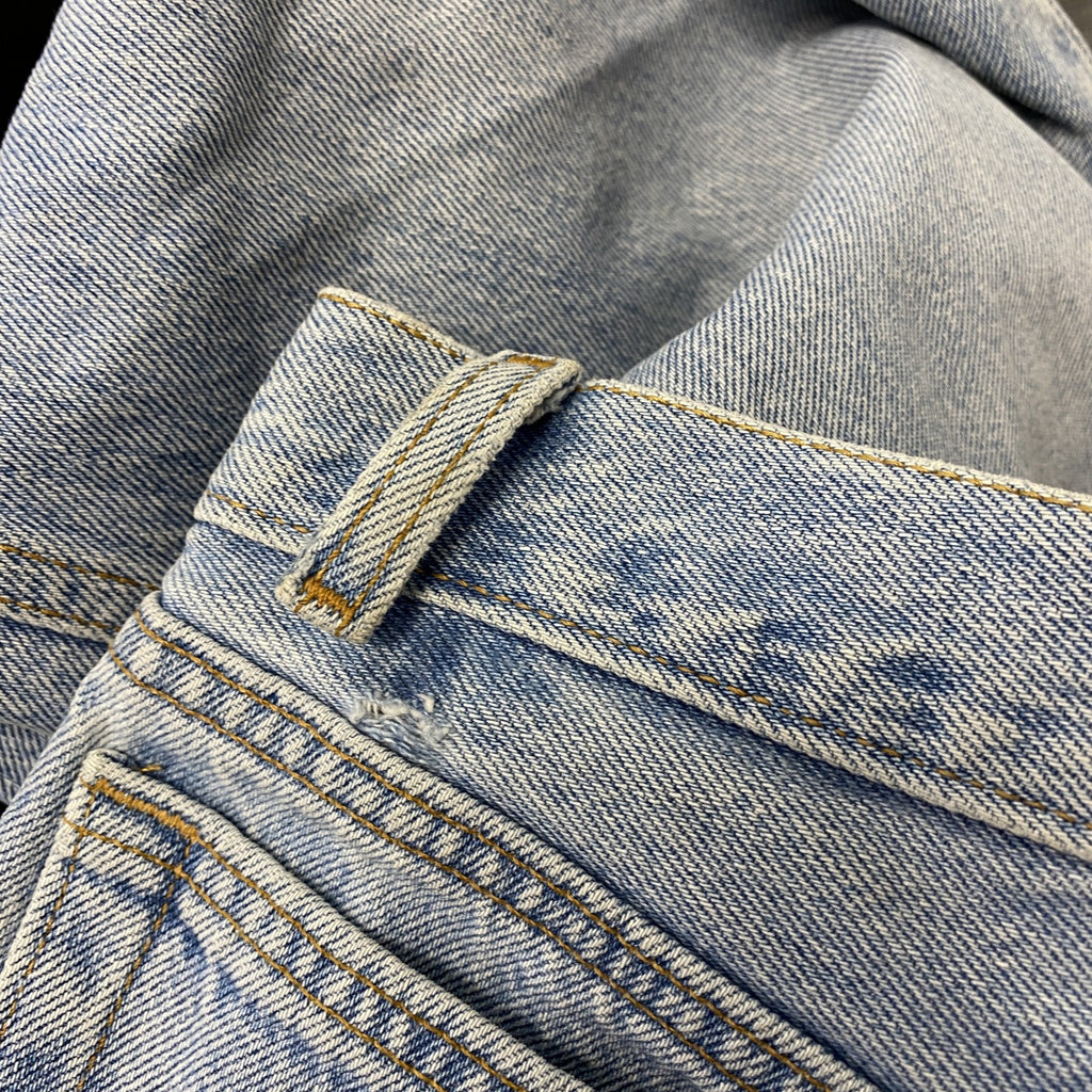 90s　Levi’s　リーバイス　501 STUDENT　デニムパンツ/ジーンズ　ボタンフライ　縦落ち　インディゴ　W29サイズ　　ヴィンテージ　古着
