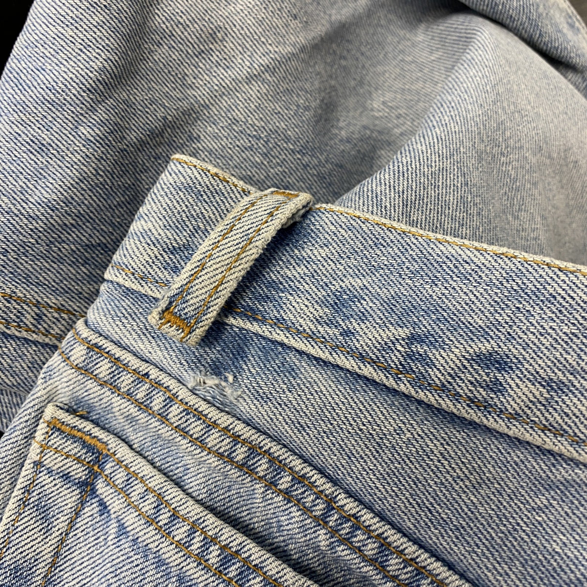 90s　Levi’s　リーバイス　501 STUDENT　デニムパンツ/ジーンズ　ボタンフライ　縦落ち　インディゴ　W29サイズ　　ヴィンテージ　古着