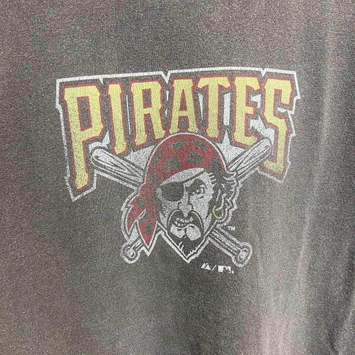 古着 used　majestic　マジェスティック　半袖プリントTシャツ　クルーネック　PIRATES　海賊　Mサイズ