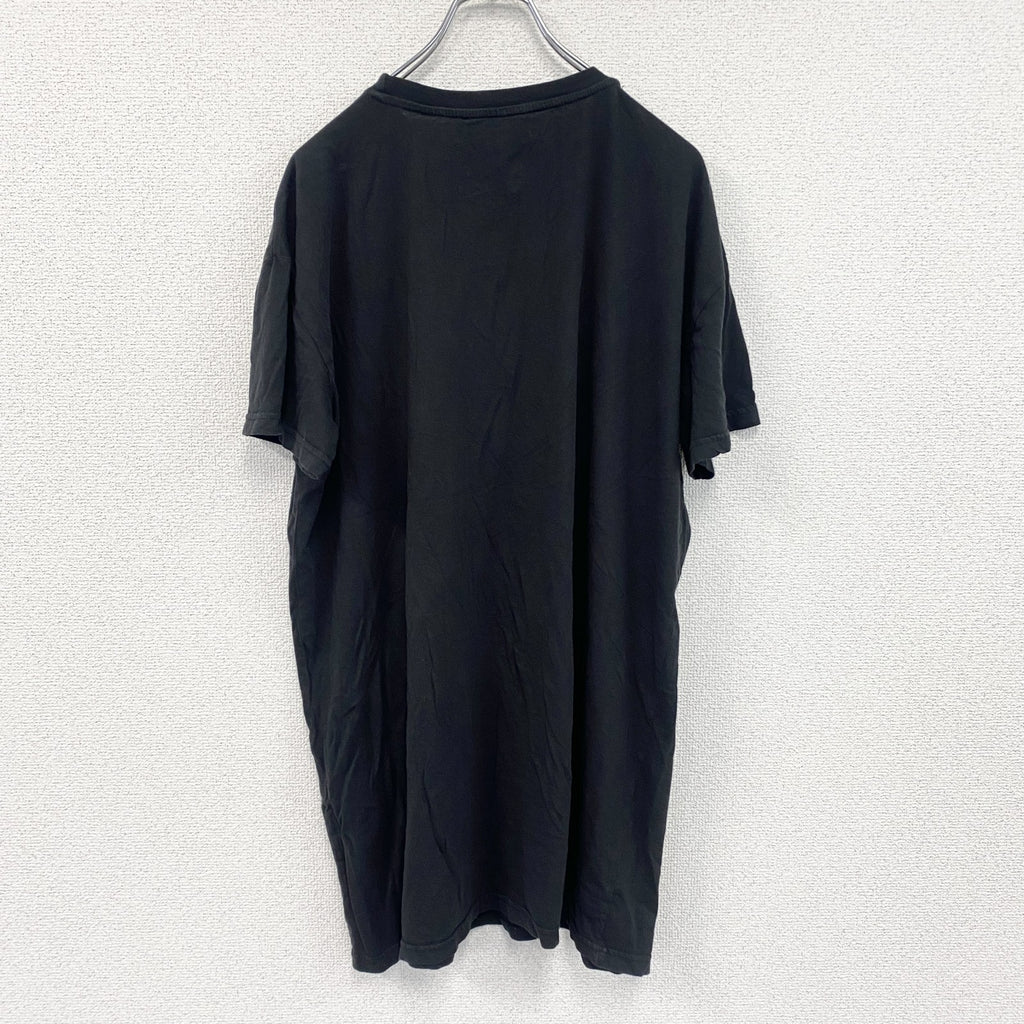 DEF LEPARD　デフレパード　半袖音楽プリントTシャツ　ハードロック　ブラック　Sサイズ　古着