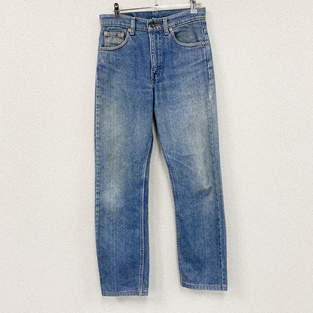 90s　Levi’s　リーバイス　505-0217　デニムパンツ/ジーンズ　ジップフライ　縦落ち　インディゴ　W29サイズ　　ヴィンテージ　古着