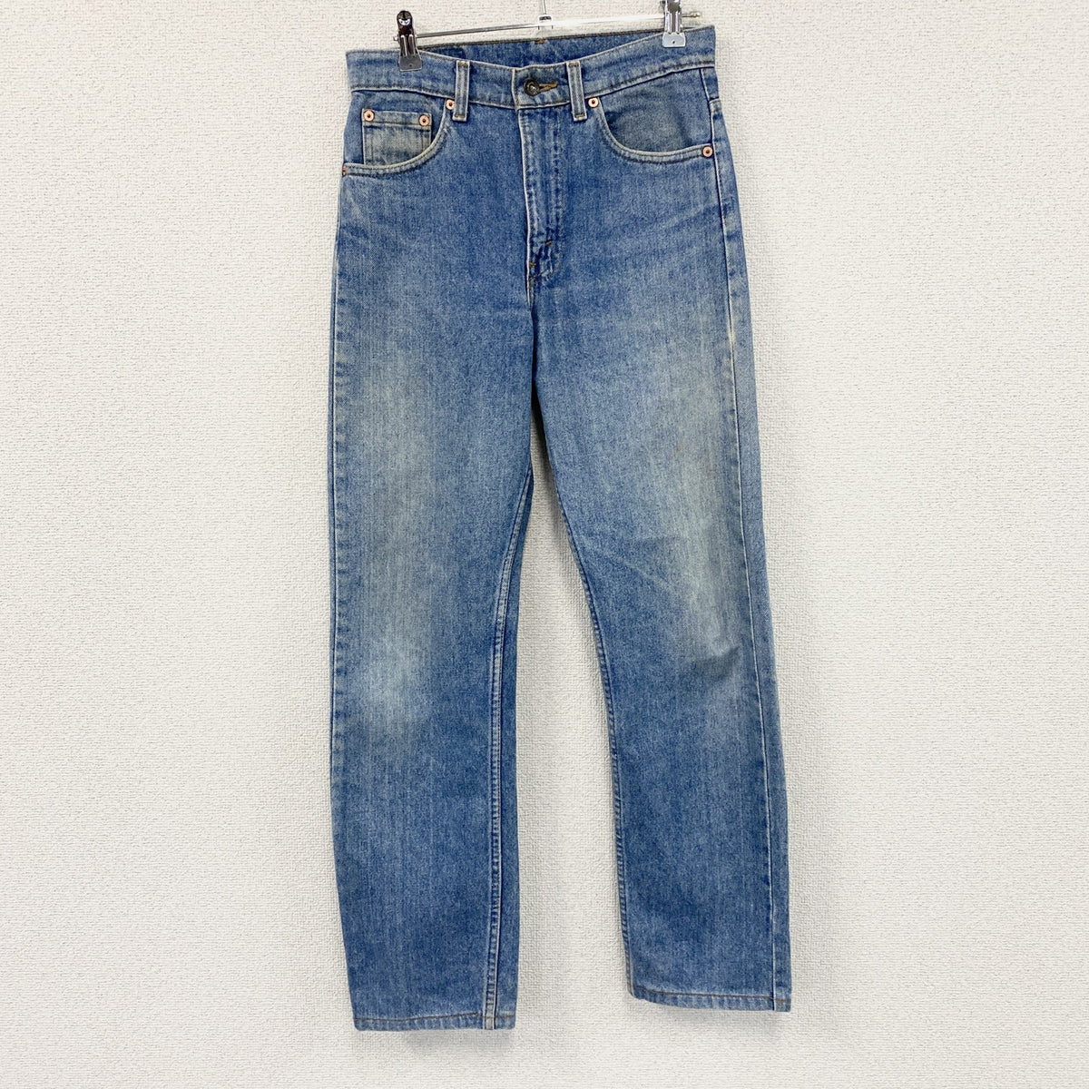 90s　Levi’s　リーバイス　505-0217　デニムパンツ/ジーンズ　ジップフライ　縦落ち　インディゴ　W29サイズ　　ヴィンテージ　古着