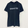 CANVAS　キャンバス　半袖プリントTシャツ　サムスン電子　Galaxy S10　黒　ブラック　Mサイズ　古着