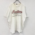 FRUIT OF THE LOOM　フルーツオブザルーム　半袖プリントTシャツ　シングルステッチ　白　ホワイト　XLサイズ カットソー メンズ コットン 古着