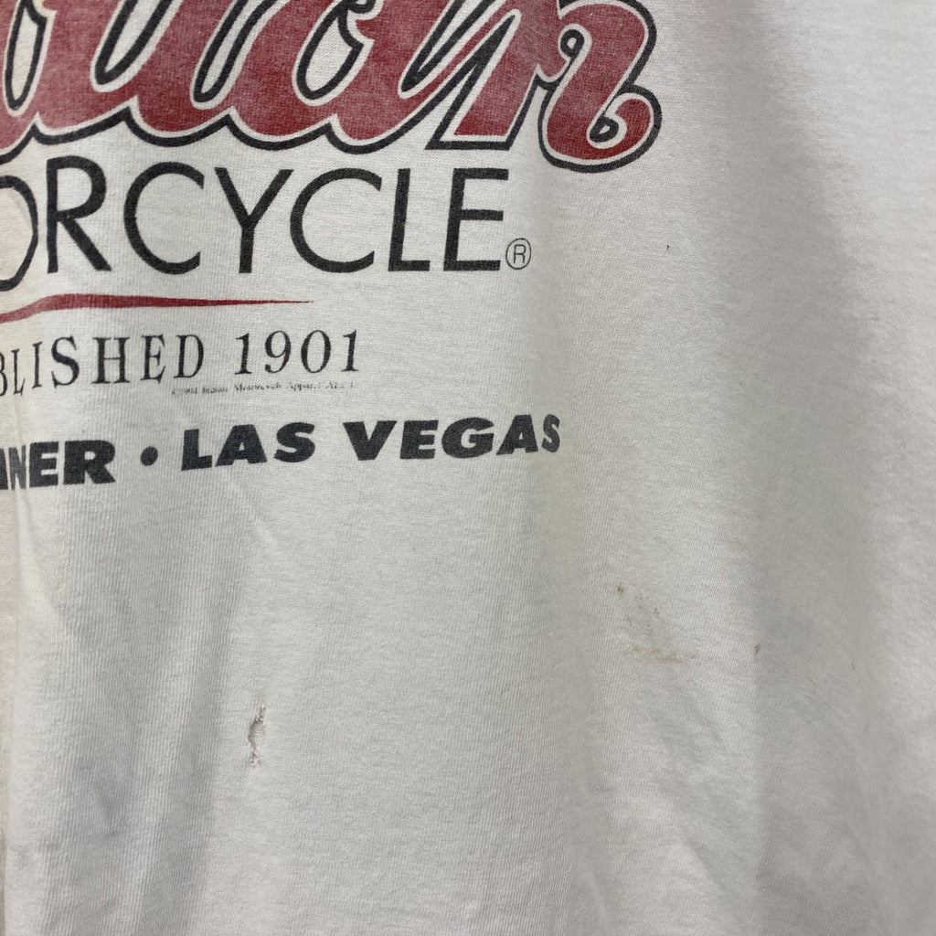 FRUIT OF THE LOOM　フルーツオブザルーム　半袖プリントTシャツ　シングルステッチ　白　ホワイト　XLサイズ カットソー メンズ コットン 古着