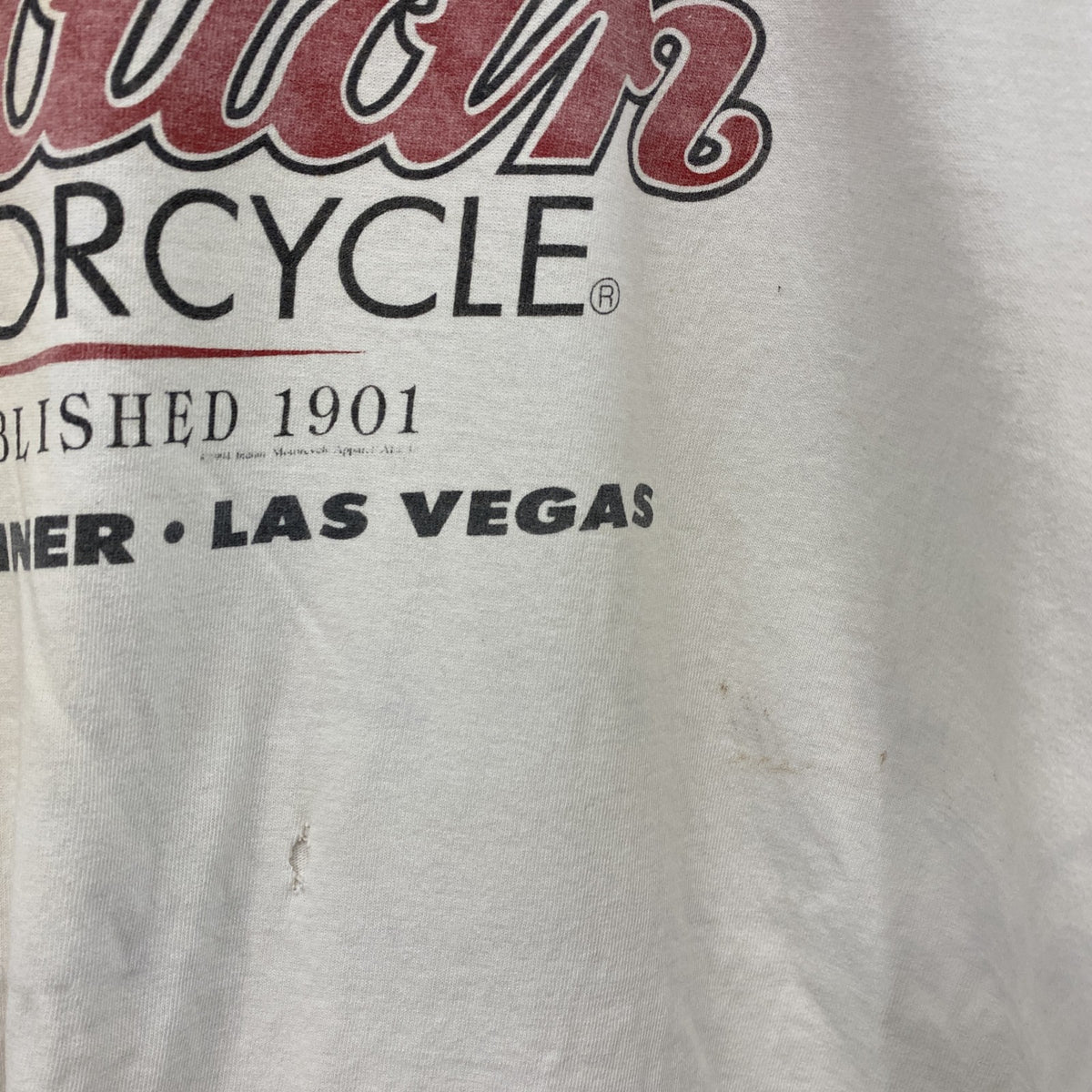 FRUIT OF THE LOOM　フルーツオブザルーム　半袖プリントTシャツ　シングルステッチ　白　ホワイト　XLサイズ カットソー メンズ コットン 古着