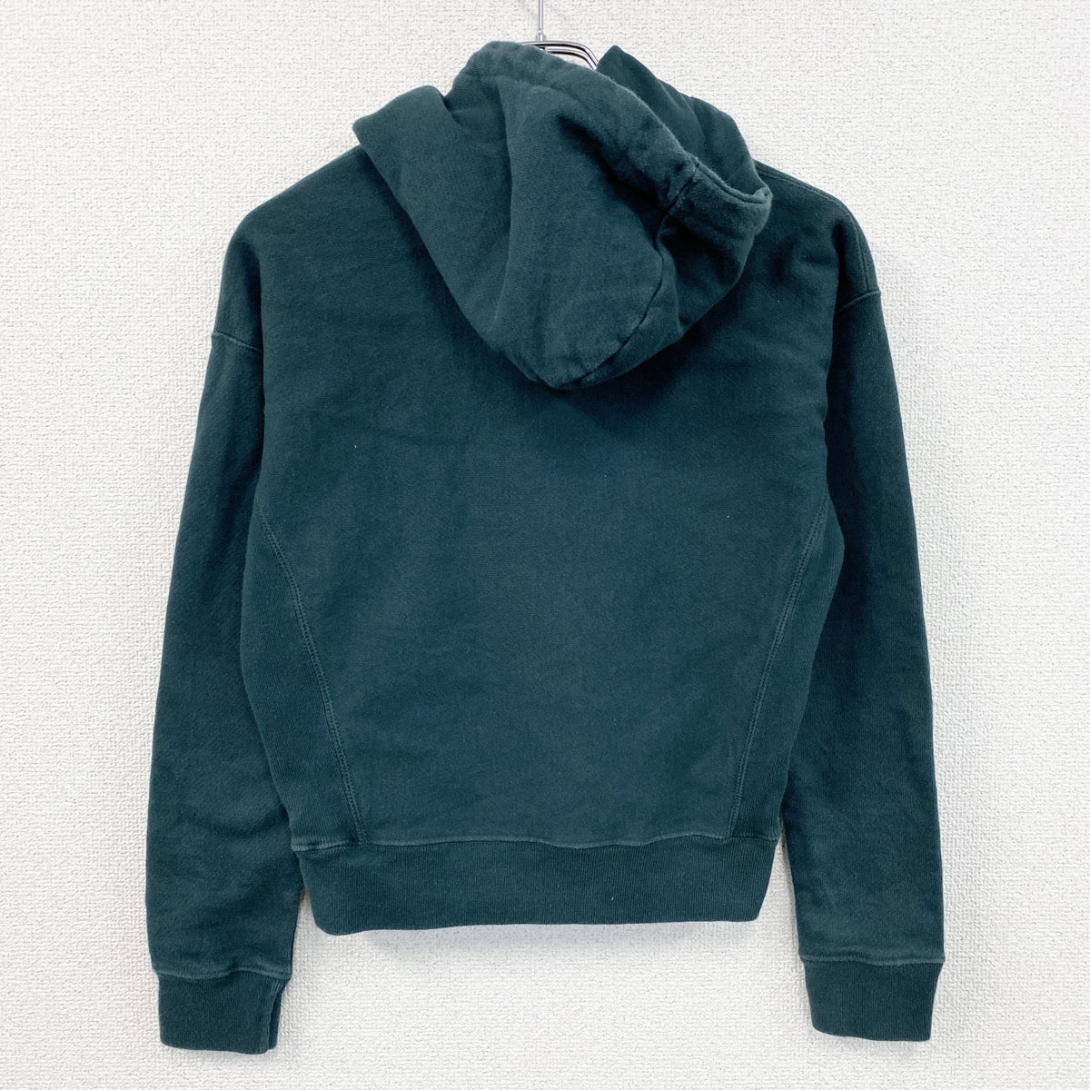 Champion　チャンピオン　リバースウィーブ　スウェットパーカー/フーディー　モスグリーン　XSサイズ　古着