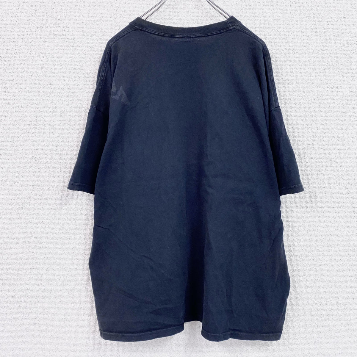 JERZEES　ジャージーズ　半袖プリントTシャツ　アメフト　_　ブラック　2XLサイズ　　古着