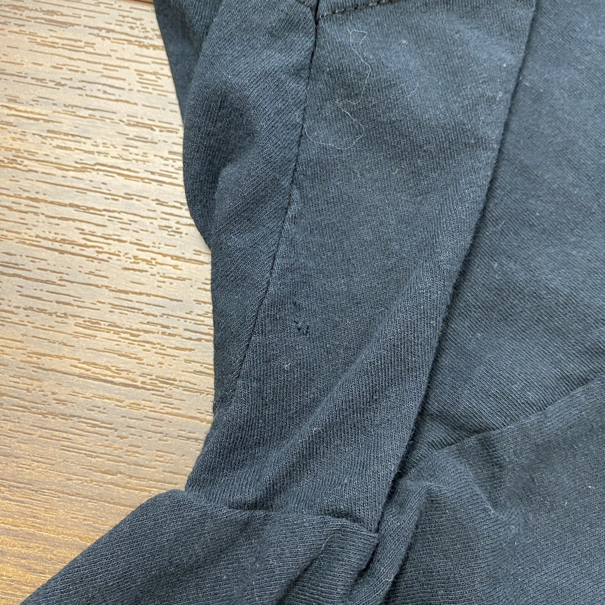 古着 used　FRUIT OF THE LOOM　フルーツオブザルーム　半袖プリントTシャツ　企業Ｔ　黑　ブラック　Lサイズ カットソー メンズ コットン 古着