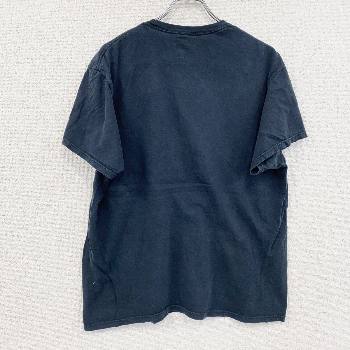 FRUIT OF THE LOOM　フルーツオブザルーム　半袖Tシャツ　胸ポケット　無地　クルーネック　黒　ブラック　XLサイズ　古着