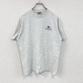 ONEITA　半袖プリントTシャツ　シングルステッチ　霜降りグレー　Mサイズ カットソー メンズ コットン 古着