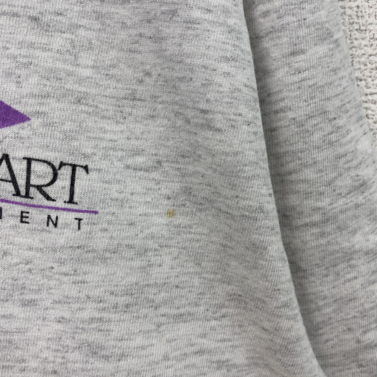 ONEITA　半袖プリントTシャツ　シングルステッチ　霜降りグレー　Mサイズ カットソー メンズ コットン 古着
