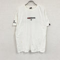 ～00s　Quiksilver　クイックシルバー　半袖Tシャツ　3連プリント　ヴィンテージ　白　ホワイト　Lサイズ　古着