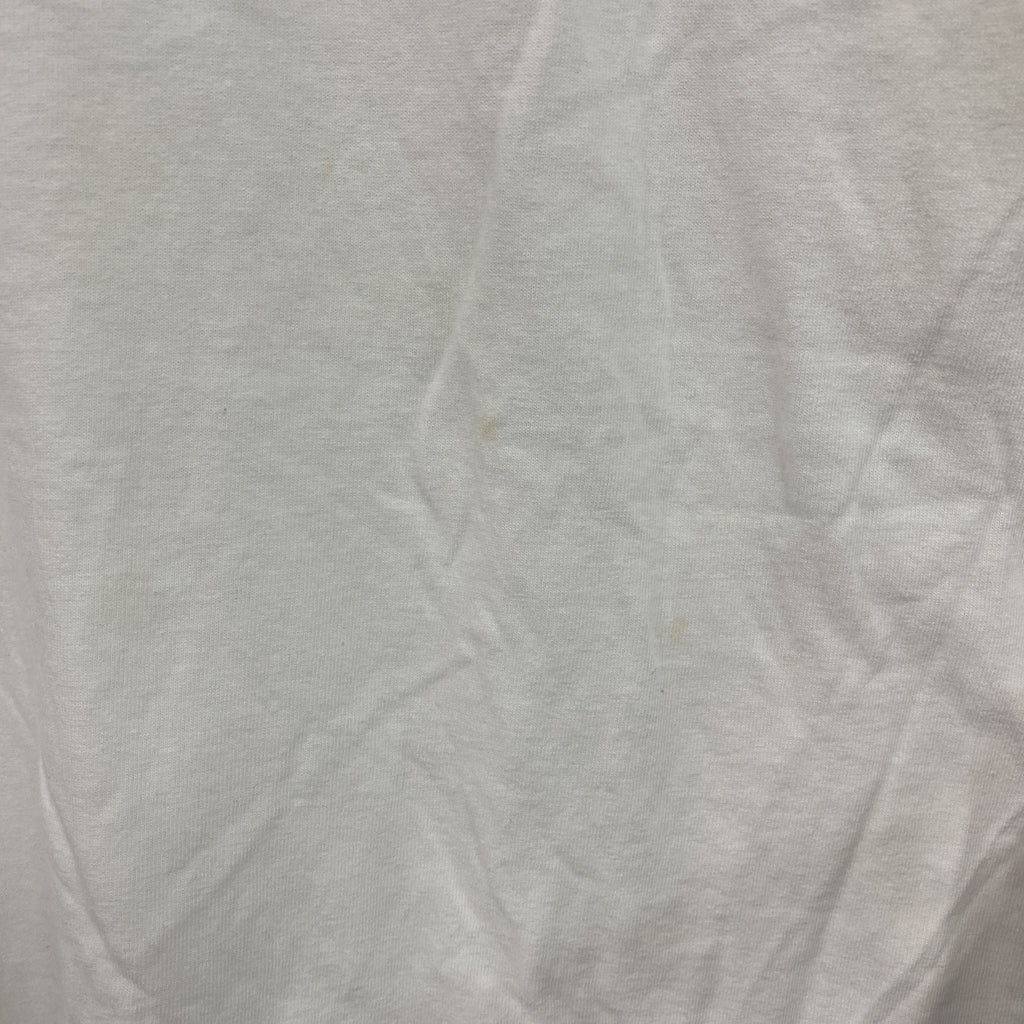 ～00s　Quiksilver　クイックシルバー　半袖Tシャツ　3連プリント　ヴィンテージ　白　ホワイト　Lサイズ　古着