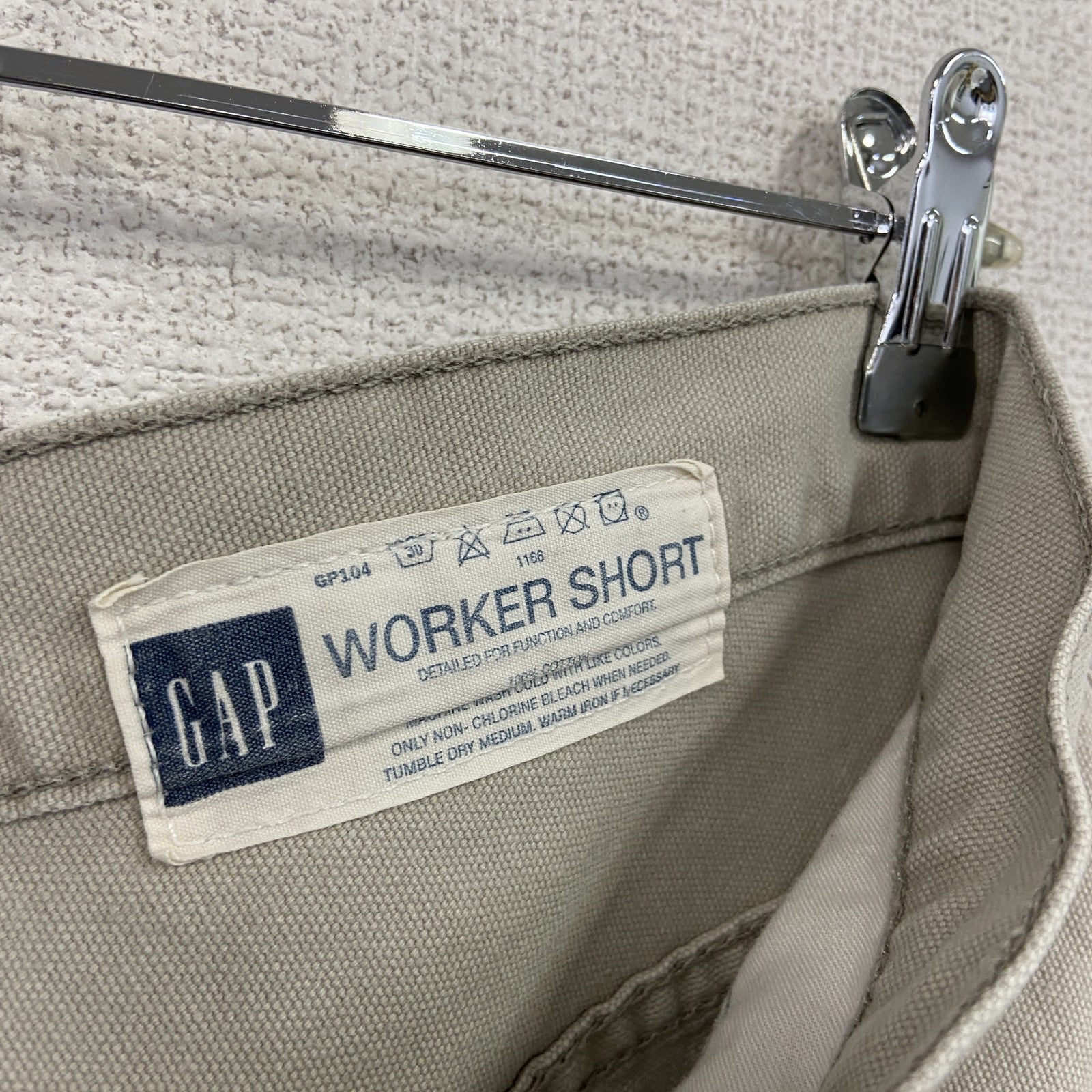 GAP　ギャップ　Worker Short　ワーカーショーツ　ハーフパンツ/ショートパンツ　霜降りグレー　古着