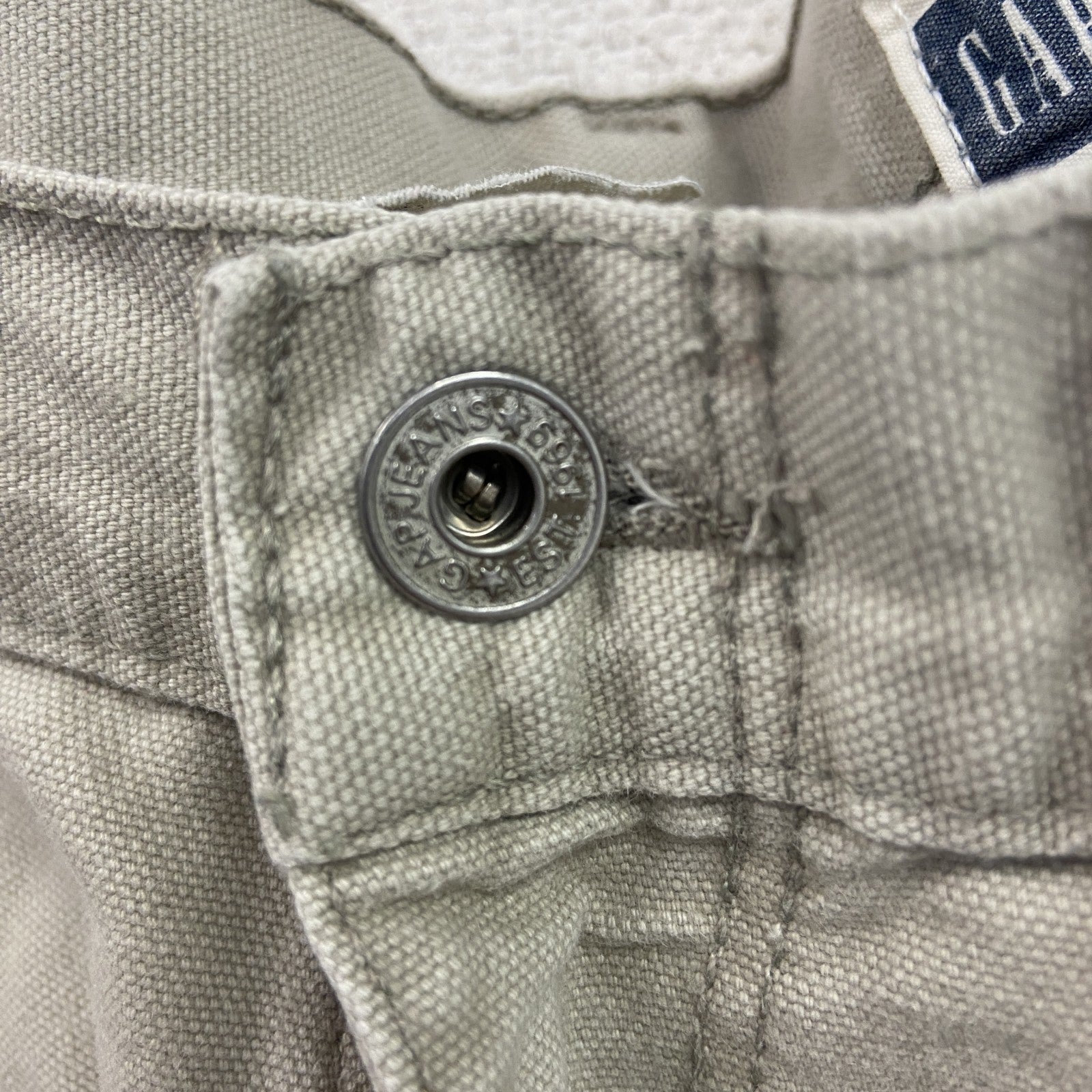 GAP　ギャップ　Worker Short　ワーカーショーツ　ハーフパンツ/ショートパンツ　霜降りグレー　古着