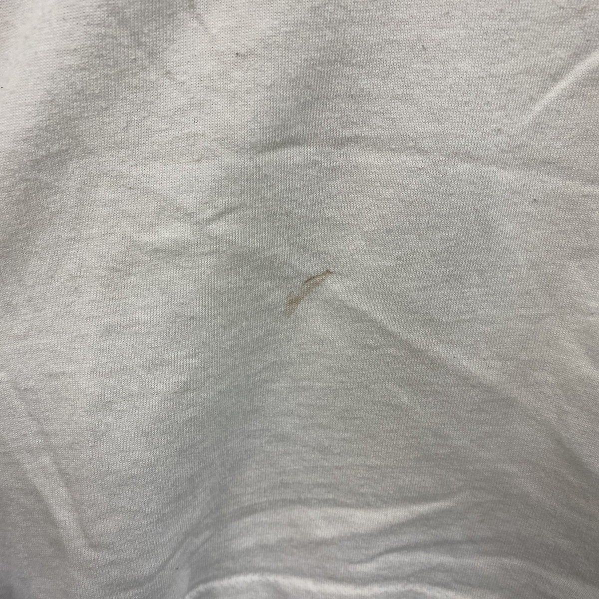 半袖プリントTシャツ　シングルステッチ　白　ホワイト カットソー メンズ 古着