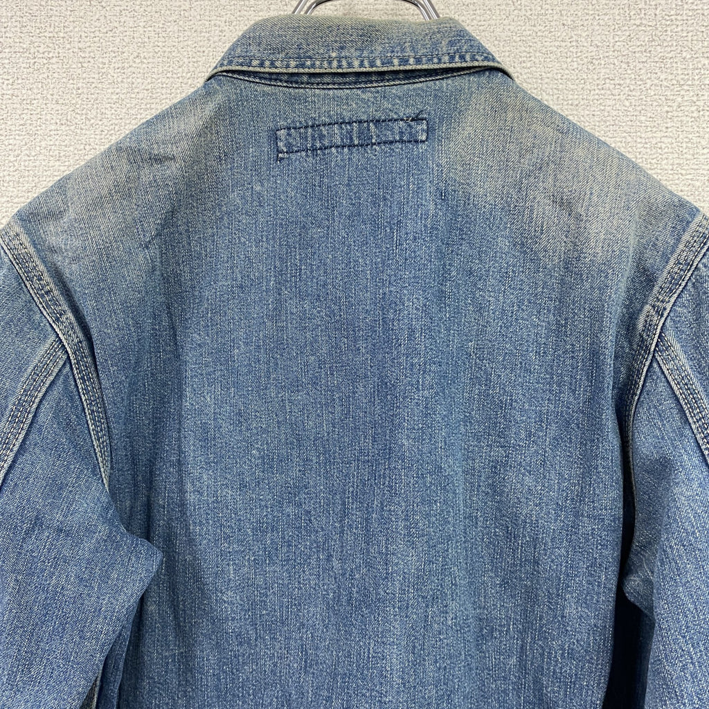 Inpaichthys Kerri　インパクティスケリー　フルジップデニムジャケット/Gジャン　フェード　インディゴ　Mサイズ　古着
