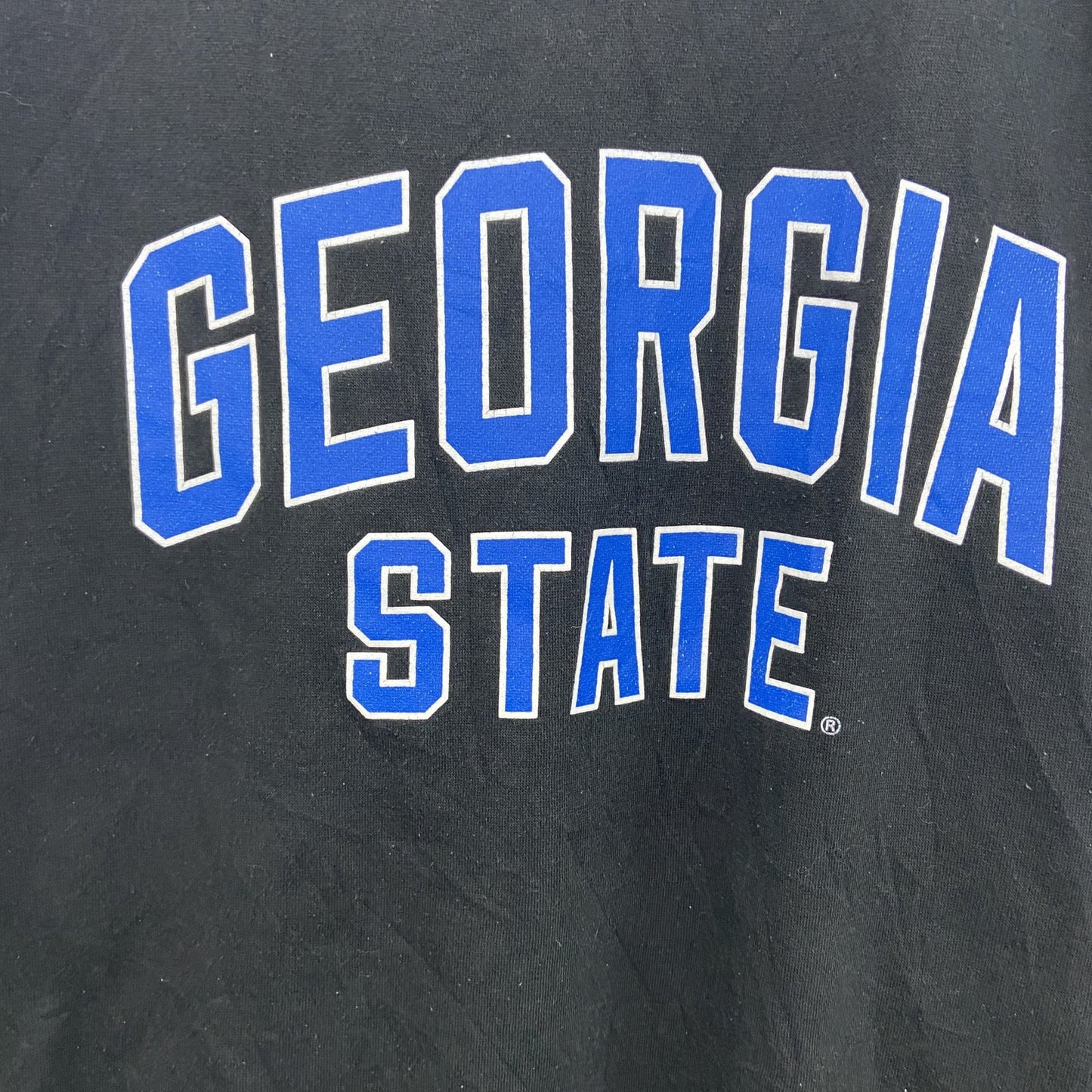 MV SPORT　スウェット/トレーナー　GEORGIA STATE　カレッジタイプ　黒　ブラック　Mサイズ