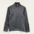 Patagonia　パタゴニア　ハーフジッププルオーバージャケット　灰色　ダークグレー　Sサイズ トレーナー スウェットトップス レディース 古着