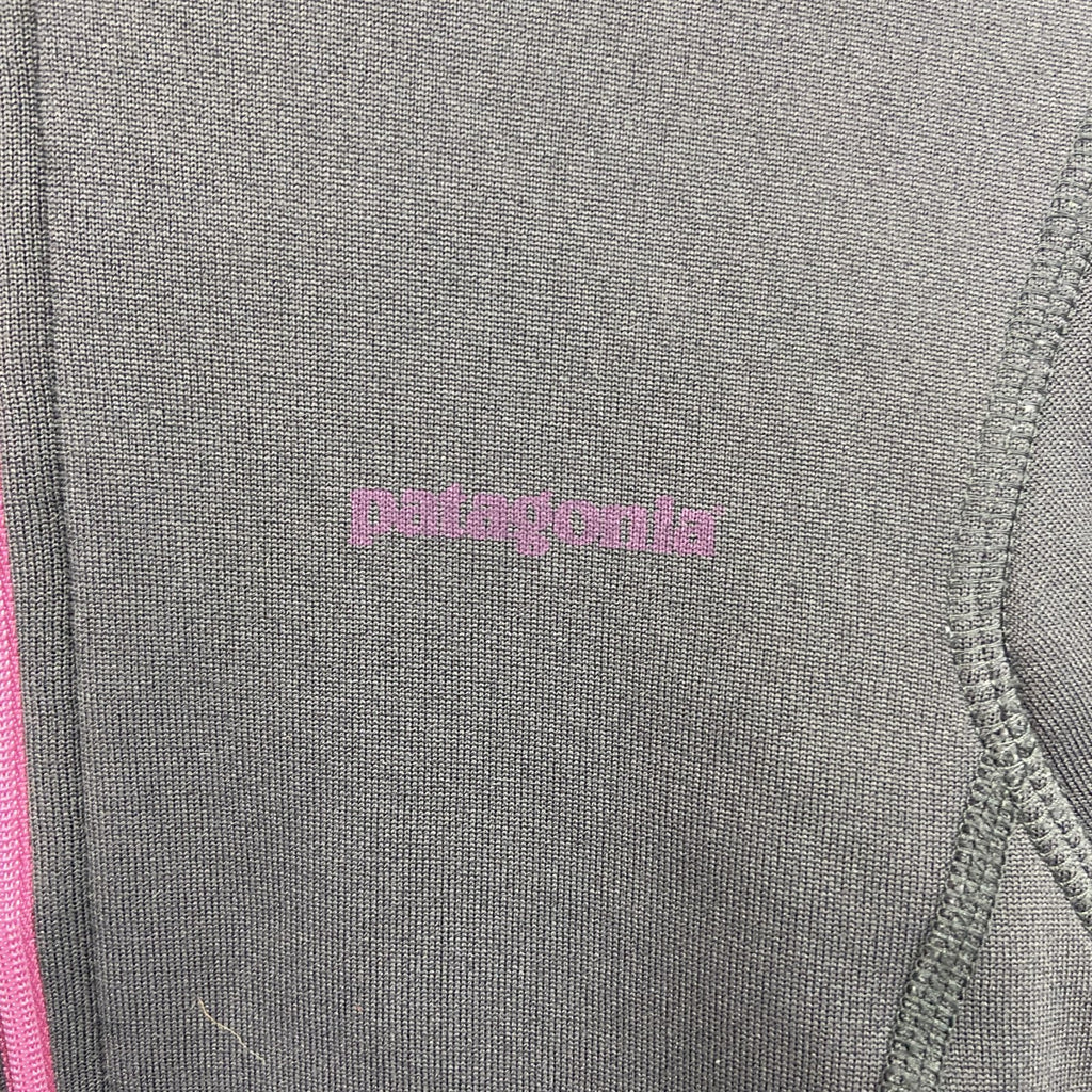 Patagonia　パタゴニア　ハーフジッププルオーバージャケット　灰色　ダークグレー　Sサイズ トレーナー スウェットトップス レディース 古着