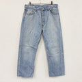 Levi’s　リーバイス　501　デニムパンツ/ジーンズ　ボタンフライ　縦落ち　インディゴ　W33サイズ　古着