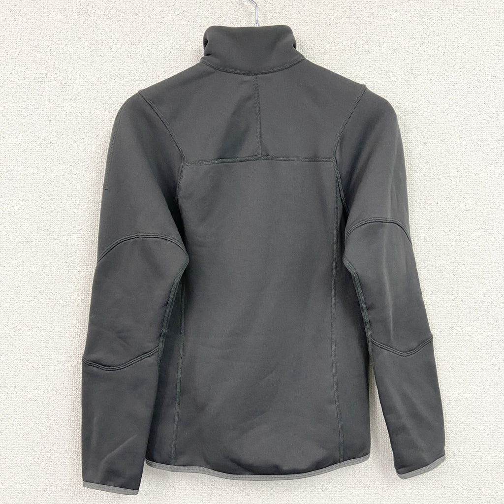 Patagonia　パタゴニア　ハーフジッププルオーバージャケット　灰色　ダークグレー　Sサイズ トレーナー スウェットトップス レディース 古着