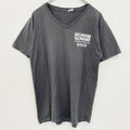 ALSTYlE　アルスタイル　半袖VネッTシャツ　バックプリント　ワンポイント　黒　ブラック　Mサイズ　古着