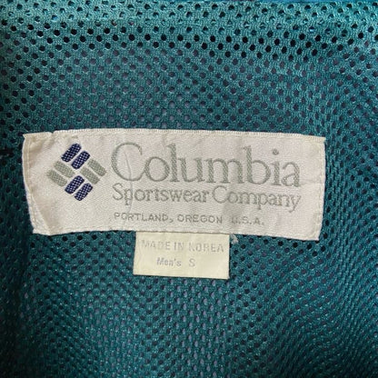 古着 used　Columbia コロンビア　90s　長袖マウンテンパーカー　ナイロン　アウトドア　リバーシブル　Sサイズ