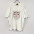 Gym Master　ジムマスター　半袖プリントTシャツ　シングルステッチ　白　ホワイト　XLサイズ　古着