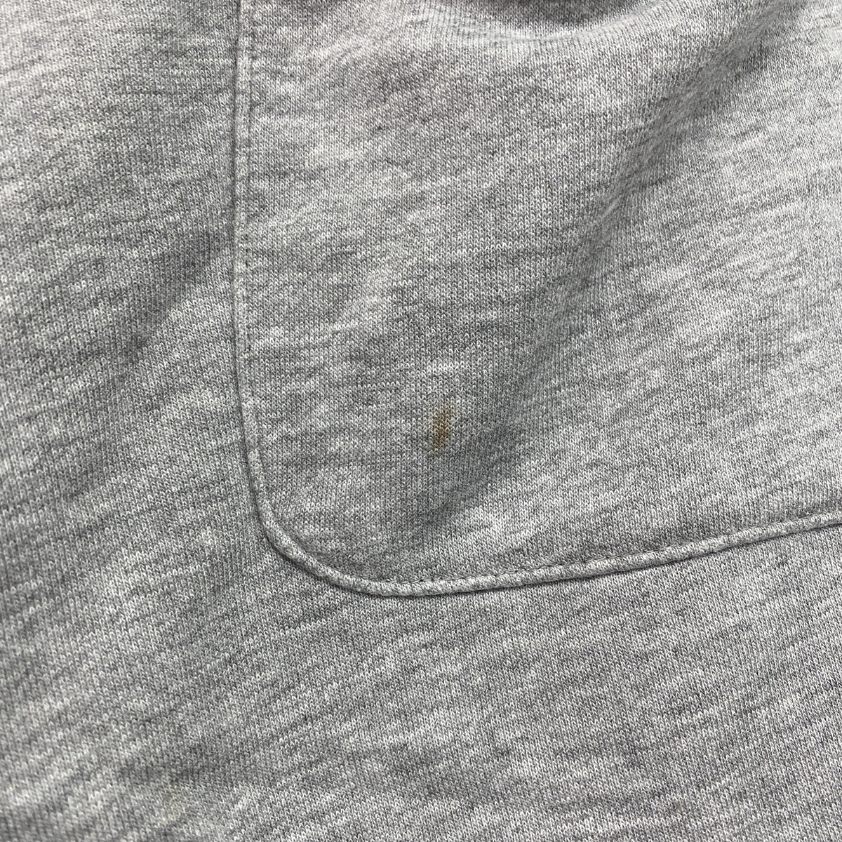 NIKE　ナイキ　ハーフスウェットパンツ/ショートパンツ　スウッシュ　デカロゴ　灰色　グレー　Lサイズ　古着