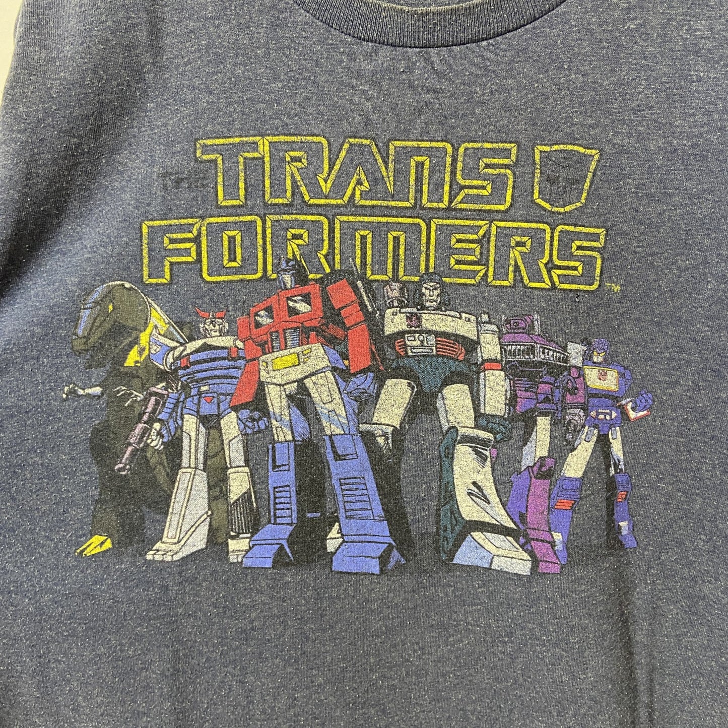 古着 used　トランスフォーマー TRANSFORMERS　半袖プリントTシャツ　アニメ　クルーネック　春夏服　Mサイズ