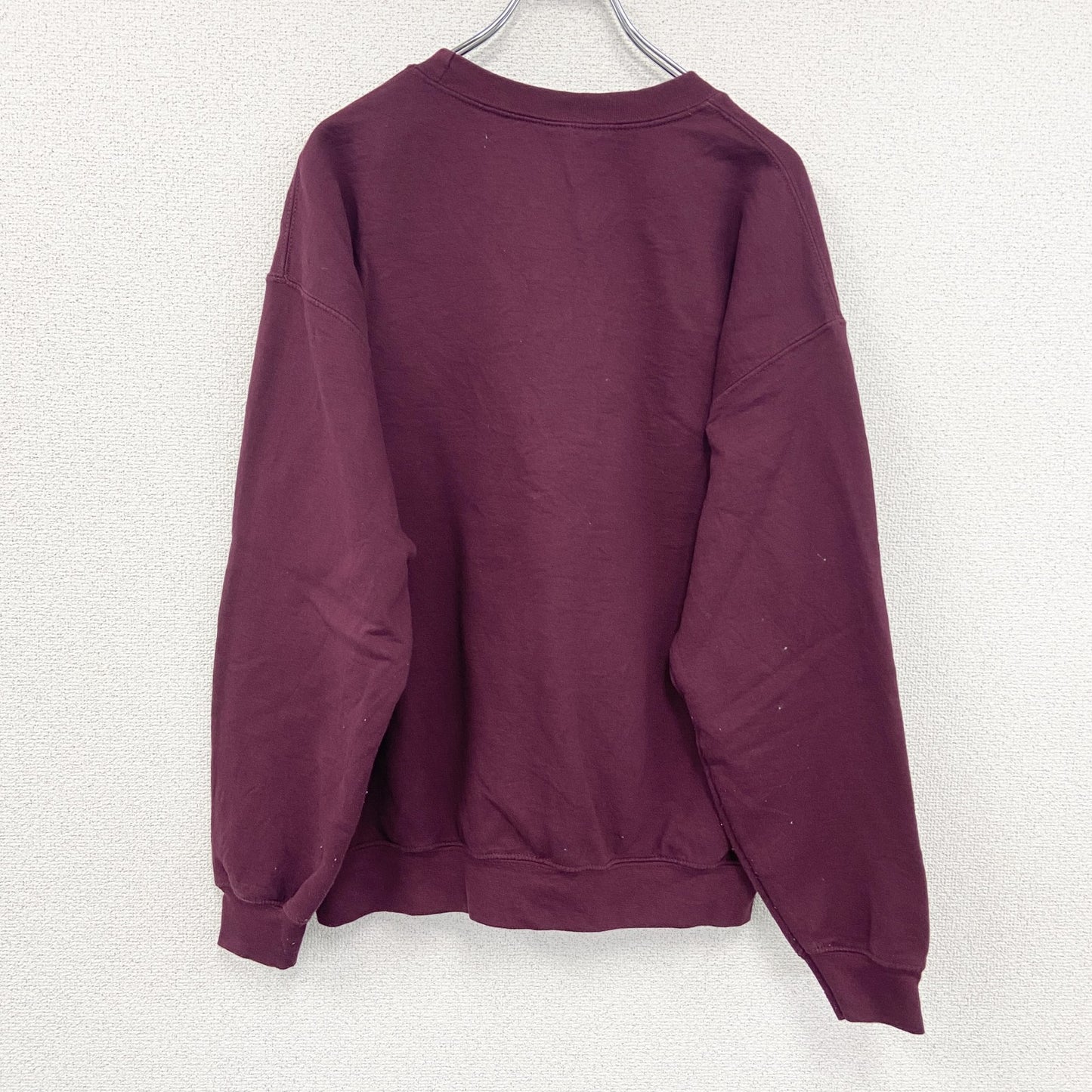 GILDAN　ギルダン　スウェット/トレーナー　4連プリント　ワインレッド　Lサイズ