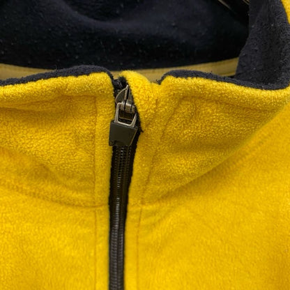 ～00s　LAND’S END　ランズエンド　フルジップフリースジャケット/ボアジャケット　ヴィンテージ　黄色　イエロー　XLサイズ