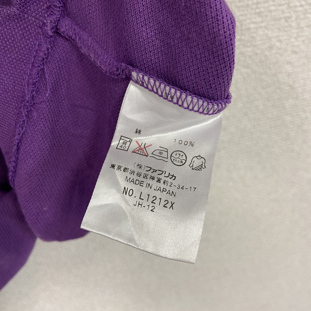 LACOSTE　ラコステ　半袖ポロシャツ　紫　パープル　3サイズ　古着
