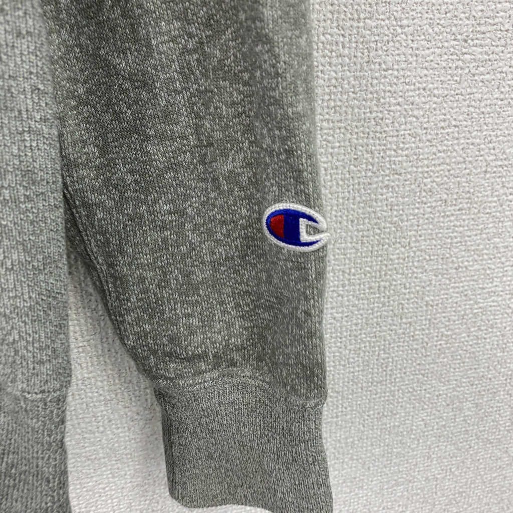 Champion　チャンピオン　リバースウィーブ　フルジップスウェットパーカー/フーディー　トリコタグ　復刻　灰色　グレー　Sサイズ　古着　