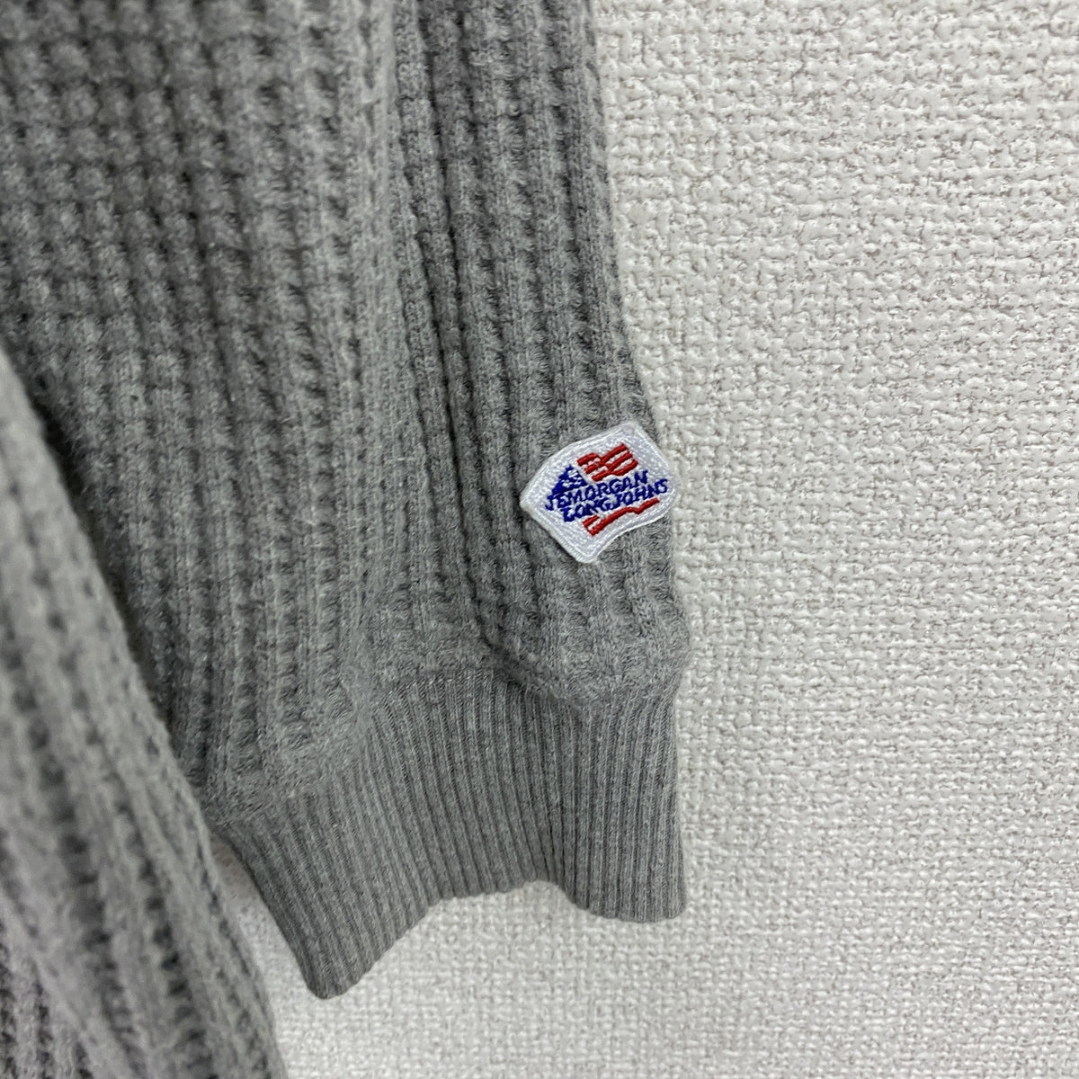 JEMORGAN　ジェーイーモーガン　サーマルパーカー/フーディー　灰色　グレー　Fサイズ　古着　