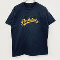 半袖プリントTシャツ　黒　ブラック　古着