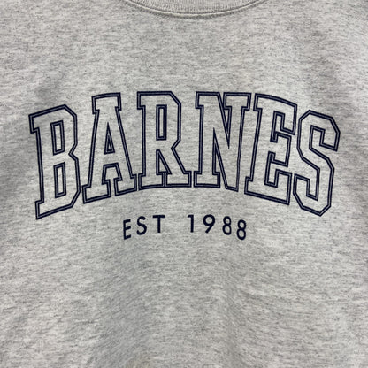 PORT&COMPANY　スウェット/トレーナー　2連プリント　灰色　グレー　Mサイズ