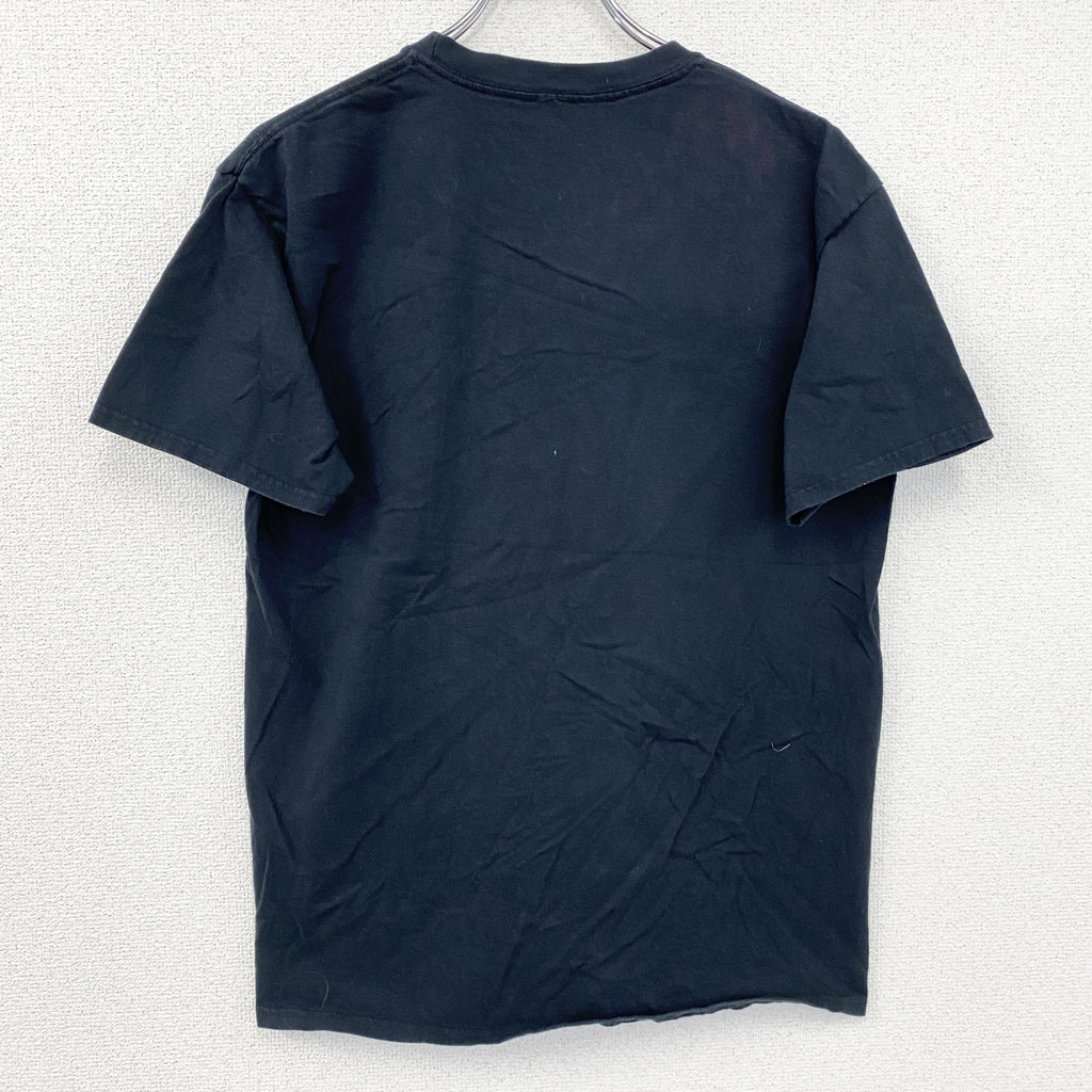 半袖プリントTシャツ　黒　ブラック　古着